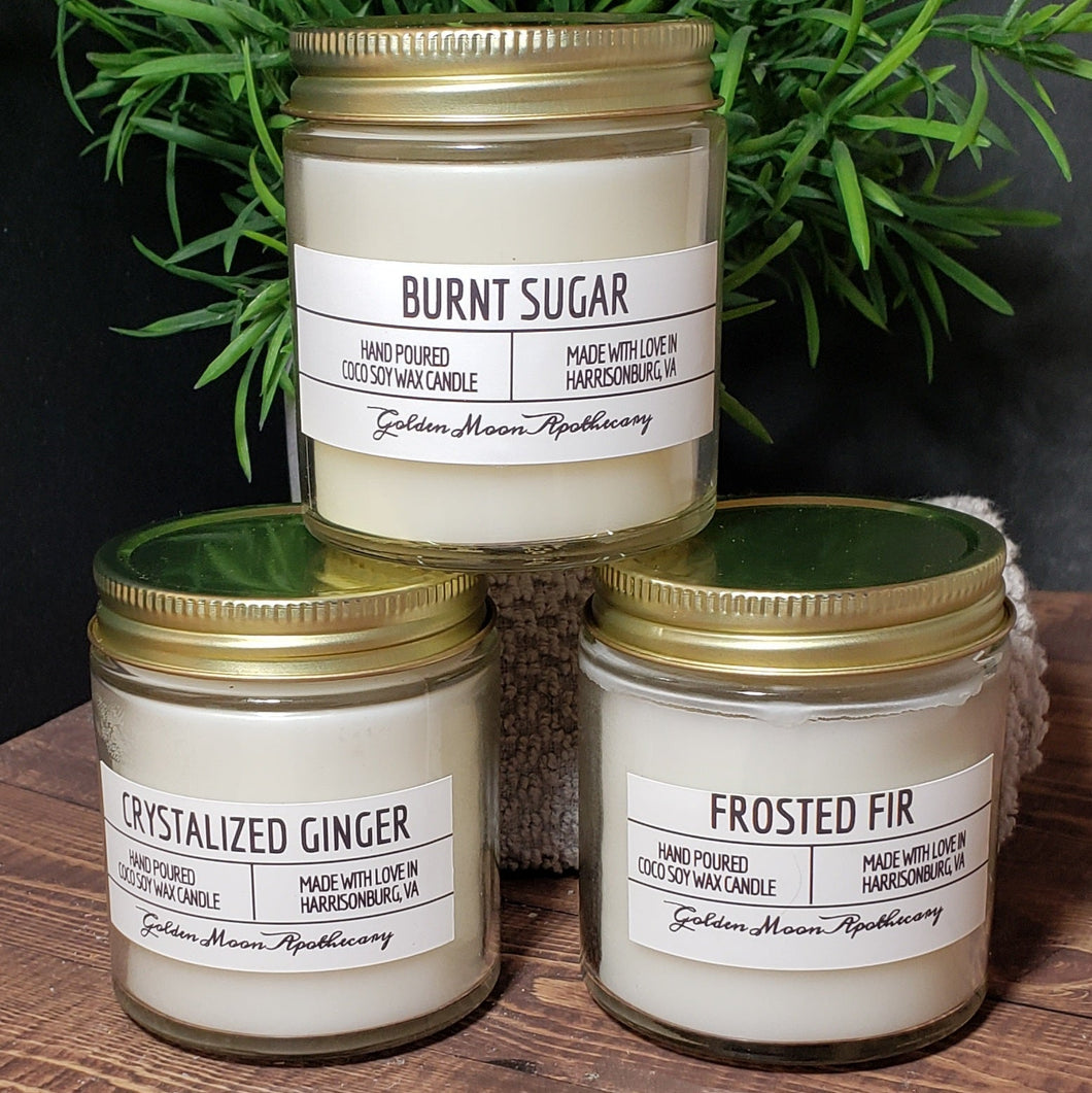Burnt Sugar Candle Jar